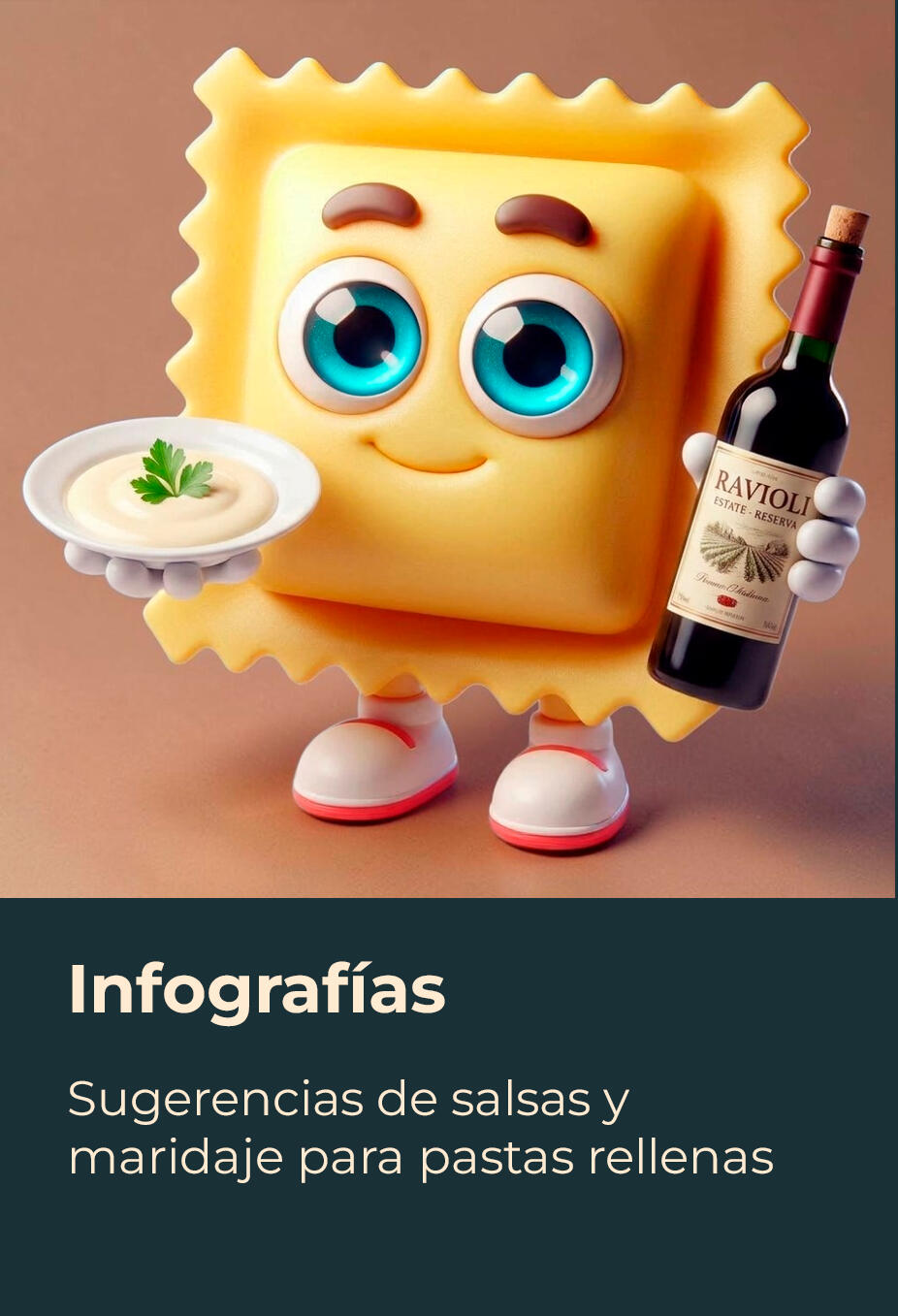 Sugerencias de salsas y maridajes para las pastas rellenas de los últimos tres meses